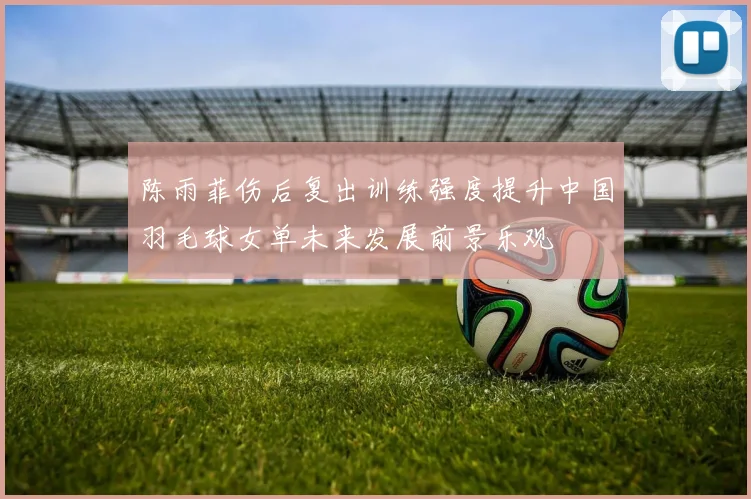 陈雨菲伤后复出训练强度提升中国羽毛球女单未来发展前景乐观